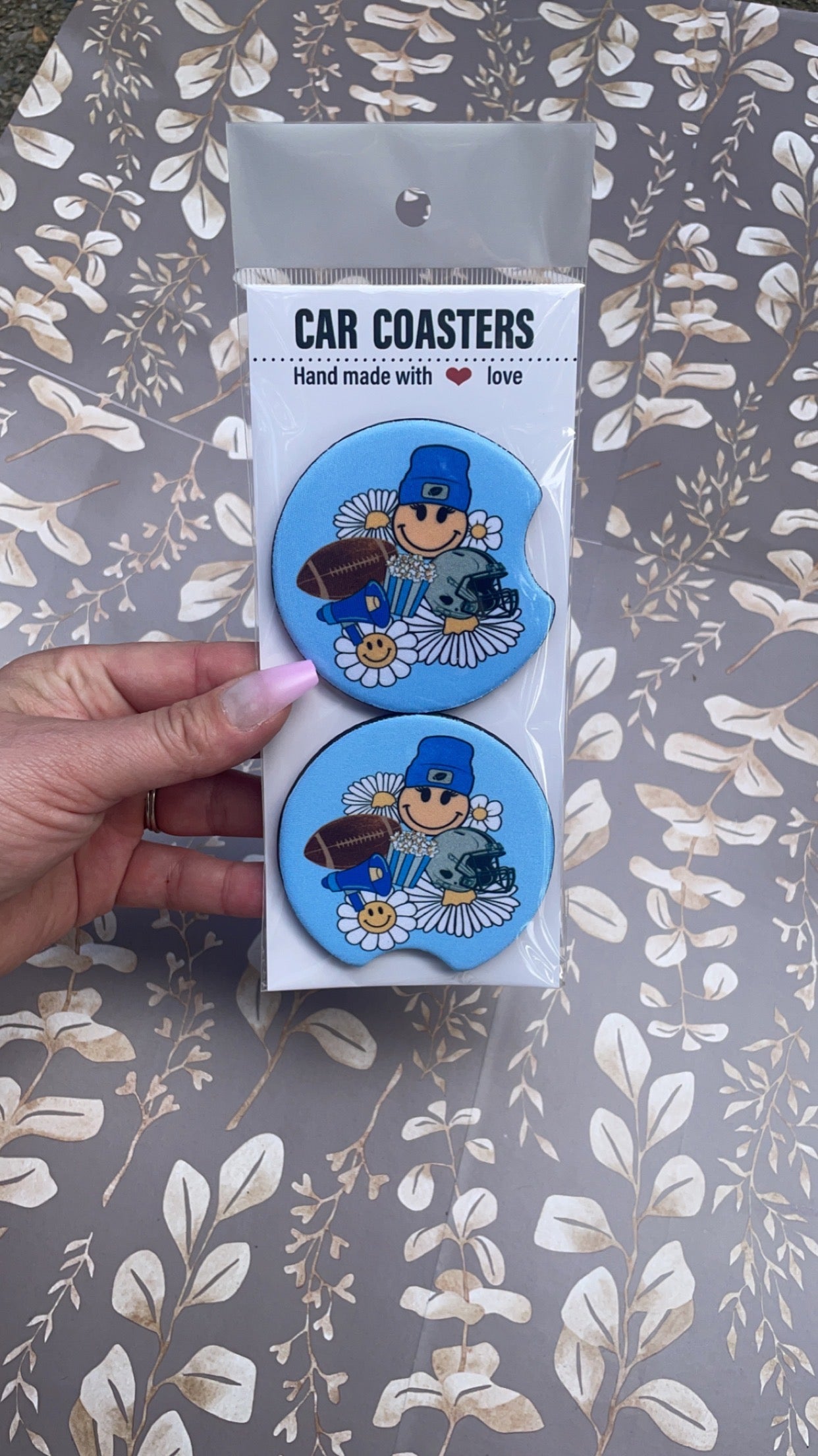 Lions Car Coasters