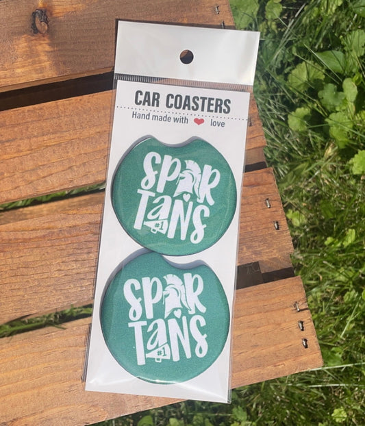 Spartan car coaster